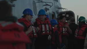 B-Roll: 11th MEU Marines & Sailors Conduct a Replenishment at Sea