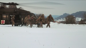 1-153rd Cavalry Regiment sharpens MEDEVAC readiness at Joint Multinational Readiness Center rotation