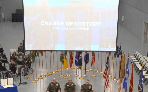 2026 Rhode Island National Guard Change of Responsibility and Retirement Ceremony