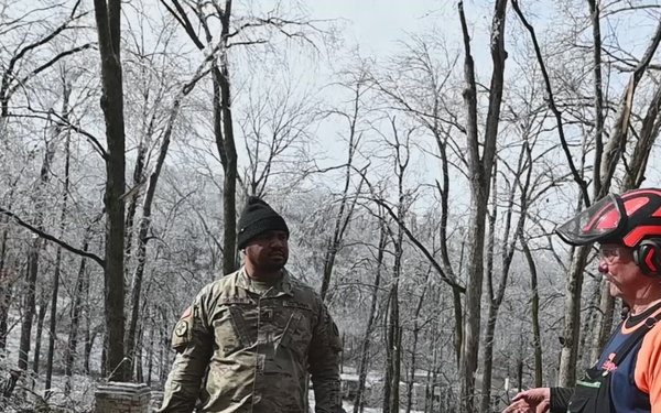 Clearing the roads of snow and ice