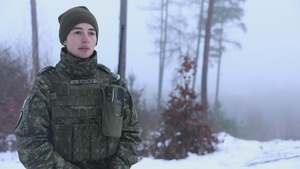 Dynamic Front 26: Kosovo Security Forces Cpl. Ludana Xhema Interview A-roll