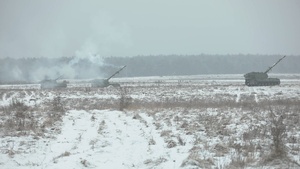 Polish and Lithuanian soldiers conduct Dynamic Front 2026