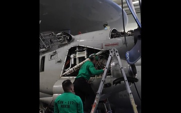 Abraham Lincoln conducts routine operations