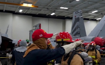 Abraham Lincoln conducts routine operations