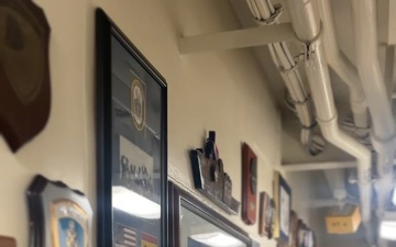 USS DONALD COOK History Wall