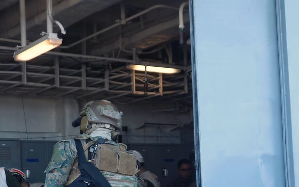 VBSS Exercise on USS Tripoli