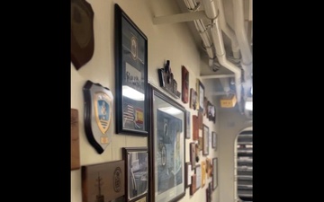 USS DONALD COOK History Wall