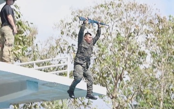 Swim Test Training Builds Water Survival Readiness in Panama
