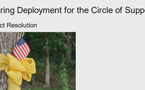 05: Conflict Resolution: DPRR Circle of Support Video Series