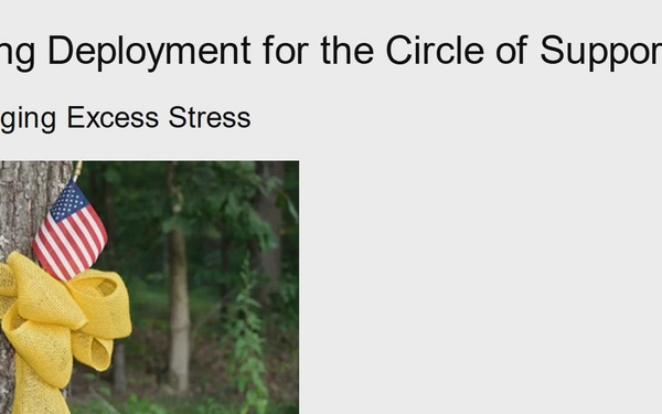 09: Managing Excess Stress: DPRR Circle of Support Video Series