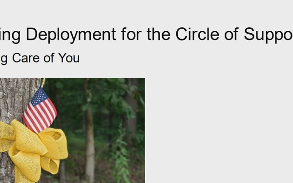 10: Taking Care of You: DPRR Circle of Support Video Series