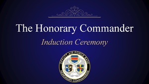 2026 Honorary Commander Induction Ceremony
