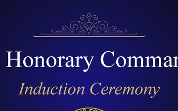 2026 Honorary Commander Induction Ceremony