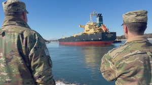 New England District facilitated the safe transit of a time sensitive fuel oil delivery