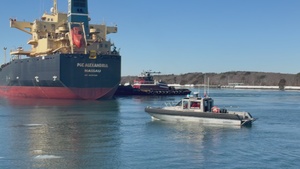 New England District facilitated the safe transit of a time sensitive fuel oil delivery