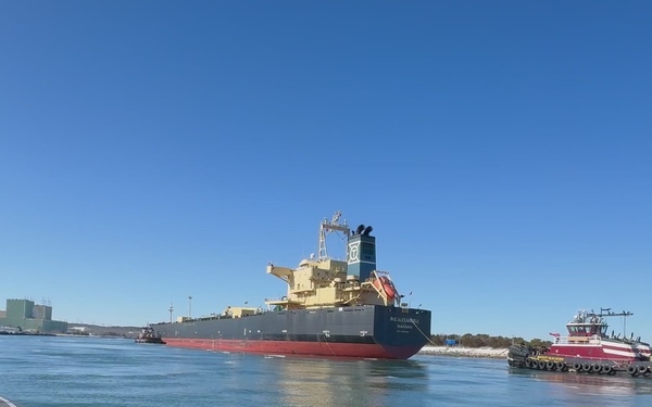 New England District facilitated the safe transit of a time sensitive fuel oil delivery