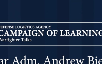 DLA Warfighter Talk with Rear Adm. Andrew Biehn