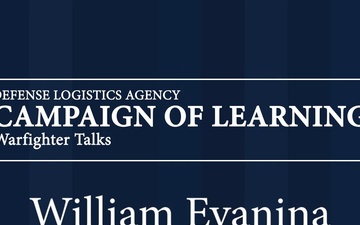 DLA Warfighter Talk with Hon. William Evanina, Former Director National Counterintelligence and Security Center