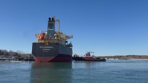 New England District facilitated the safe transit of a time sensitive fuel oil delivery