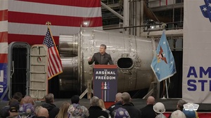 Hegseth Speaks in Maine During Arsenal of Freedom Tour