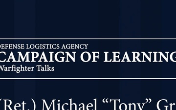 DLA Warfighter Talk with Michael "Tony" Grinston, (Ret.) 16th Sergeant Major of the Army
