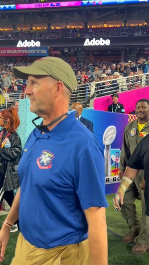 Super Bowl LX Flyover On Field Recognition