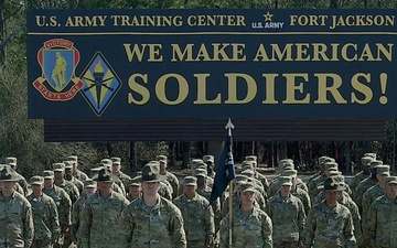 Army Training Center - Fort Jackson - BCT Salute