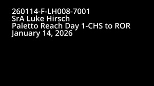 Palmetto Reach: Airmen Test Long-Range Readiness