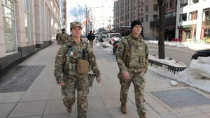 Florida National Guard Supports D.C. Safe and Beautiful Mission Amid Winter Conditions
