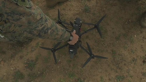 Marines evaluate fiber-optic FPV Drones during DIU challenge