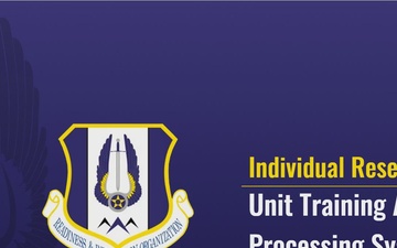 Unit Training Assembly Processing System (UTAPS) for IRs