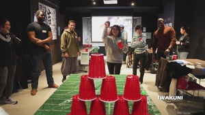 U.S. Service Members and Japanese Locals at PLAT ABC’s Super Bowl Event, Japan, 2026