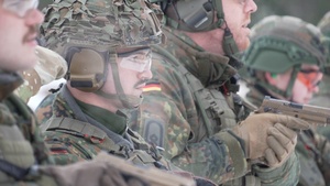 2CR with German Forces Conduct Small Arms Training-B-Roll