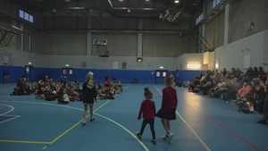 AFN Naples B-Roll Package - Atlanta Falcon's Cheerleaders