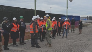 AFN Naples B-Roll - Wall Breaking at Capodichino