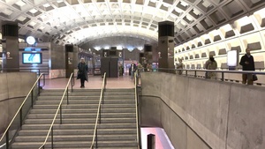Florida National Guard Patrol Metro Center Station