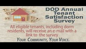 DoD Annual Housing Survey notice