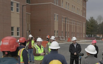 Building for Warriors: US Army Corps of Engineers Baltimore District Transforms Fort Meade Living Quarters