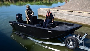 B-ROLL: Coast Guard launches new asset on the Rio Grande