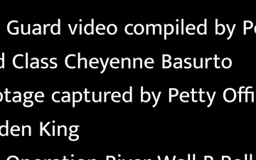B-ROLL: Coast Guard launches new asset on the Rio Grande