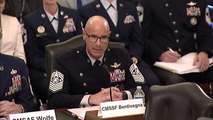 CMSSF Bentivegna delivers opening remarks on quality of life