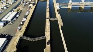Montgomery Locks and Dam Aerial Footage – USACE Pittsburgh District