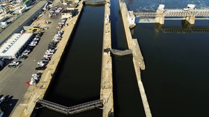 Montgomery Locks and Dam Aerial Footage – USACE Pittsburgh District