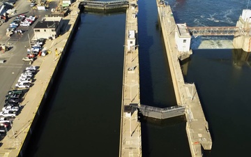 Montgomery Locks and Dam Aerial Footage – USACE Pittsburgh District