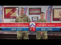 16th SB - President's Day Weekend Safety Message