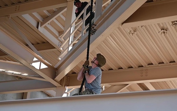 21st Explosive Ordinance Disposal Fast Rope Insertion and Extraction System Training