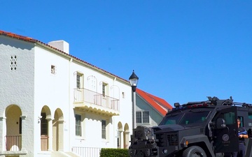 SBD3 61st Security Forces, LAPD SWAT trains at Fort MacArthur (SBD3-TV version)