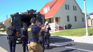B-Roll: 61st Security Forces, LAPD SWAT, OSI training at Fort McArthur