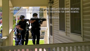 SBD3 61st Security Forces, LAPD SWAT trains at Fort MacArthur