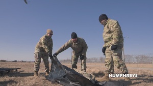 2ID Conducts Mass Fatality Exercise on Camp Humphreys